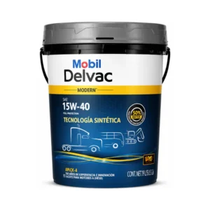 MOBIL DELVAC TECNOLOGÍA SINTÉTICA CK4 15W-40 BALDE 19 LITROS